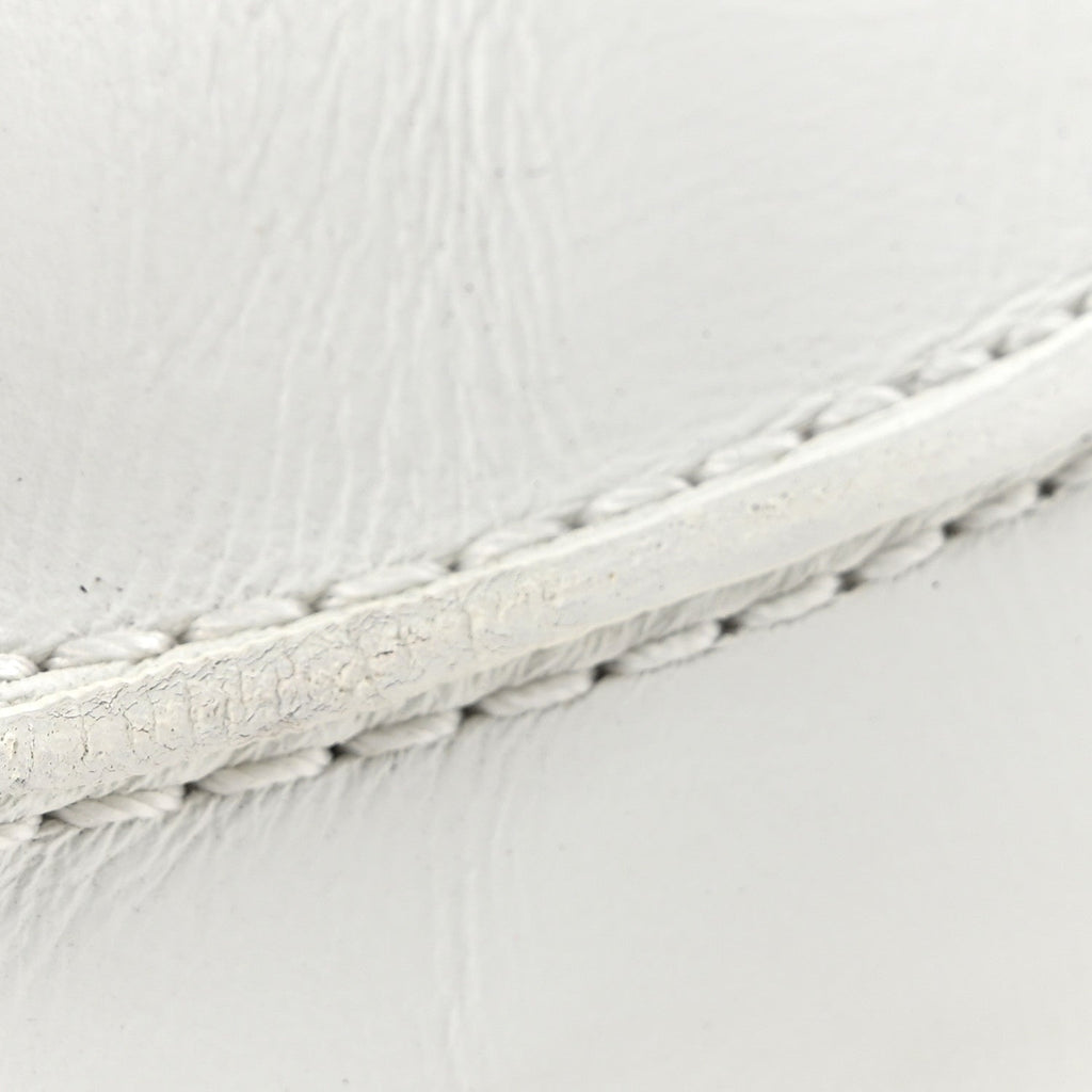 Hermès Goatskin Women's Paris Loafers 38 Beige Glaise