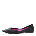 Saint Laurent Suede Women's Raso Regale Ballerina Flats 37 Nero