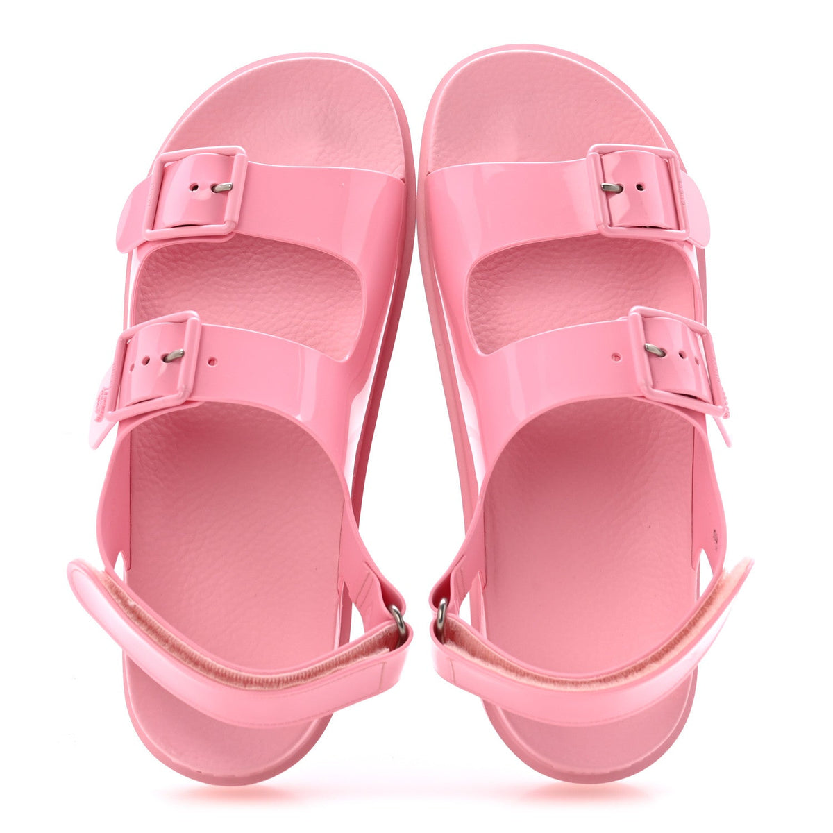 Gucci Rubber Women's Isla Double G Dad Sandals 42 Wild Rose
