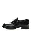 Prada Spazzolato Women's Loafers 37.5 Black