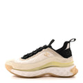 Chanel Velvet Calfskin Mixed Fibers CC Women's Sneakers Ivory Black