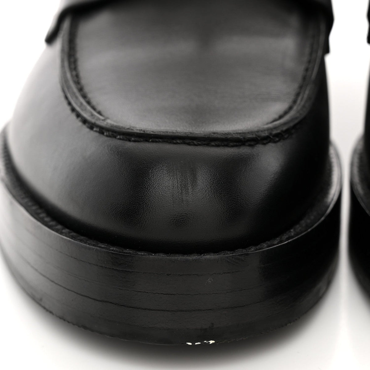 Hermes Calfskin Women's Hot Loafers Black