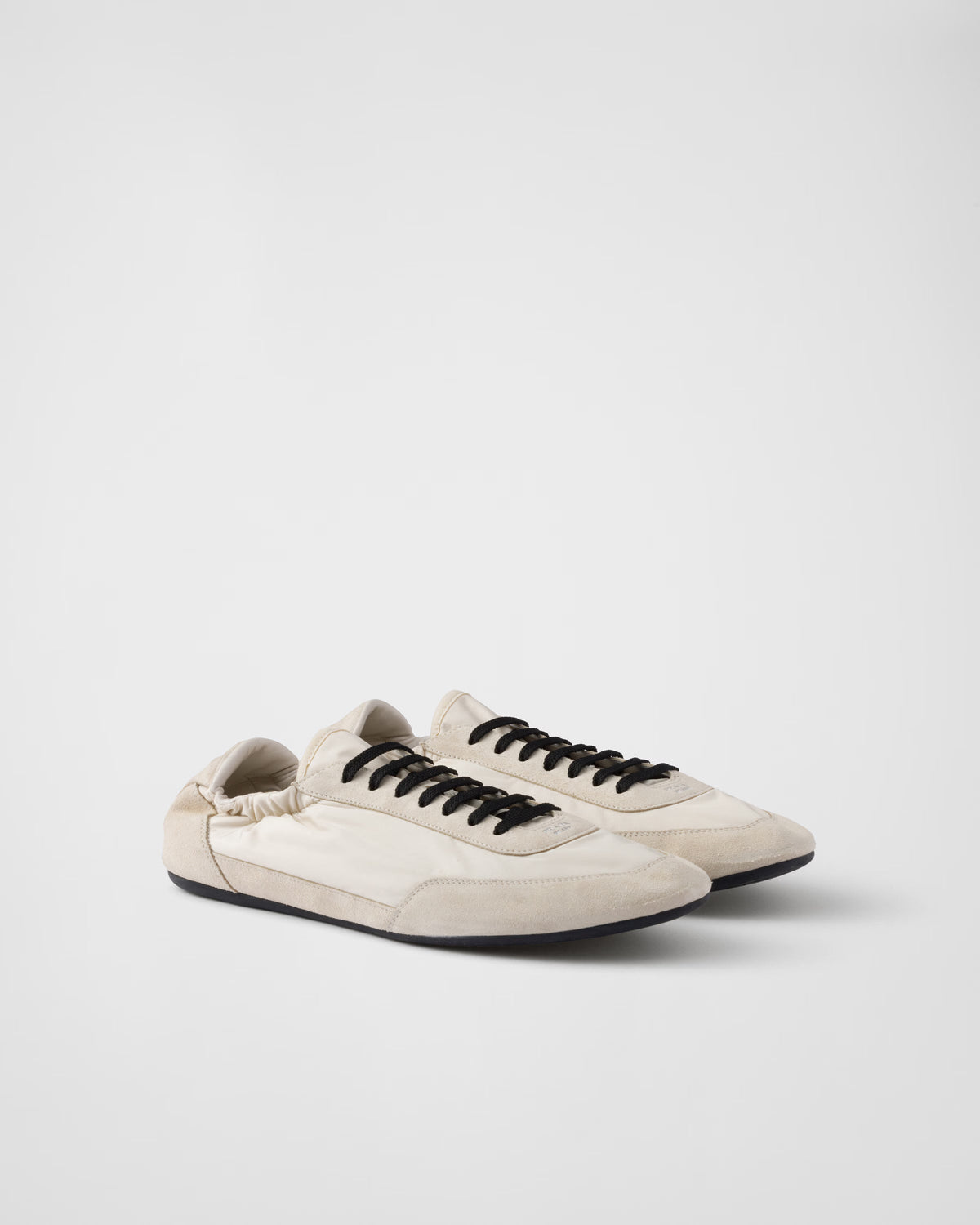 Prada Collapse Re-Nylon Suede Men's Shoes