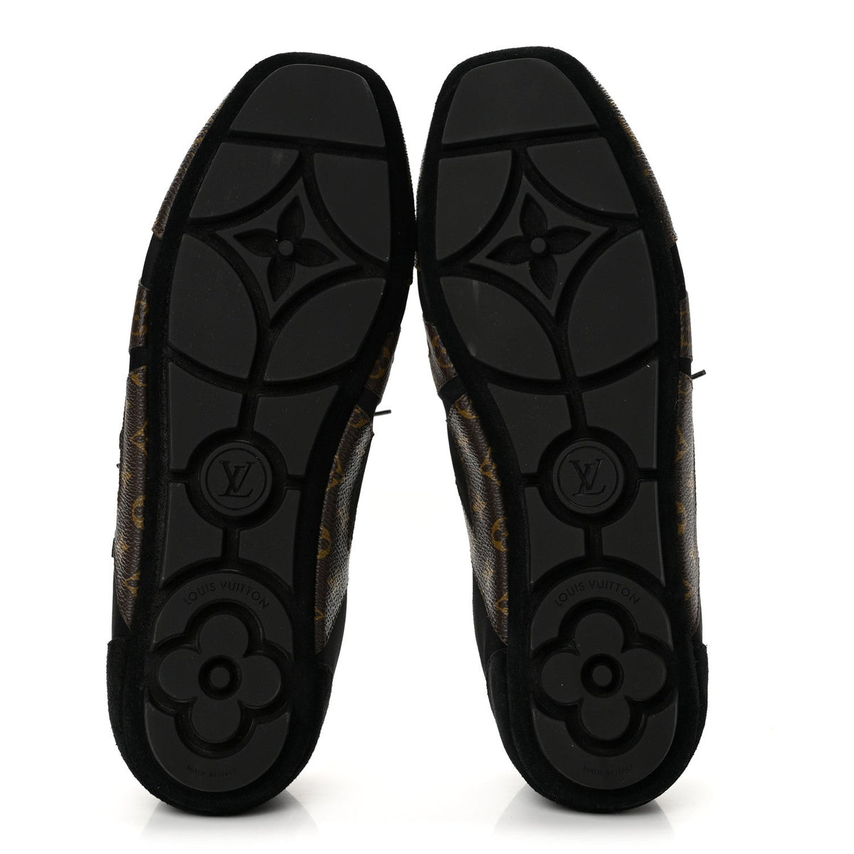 Louis Vuitton Monogram Calfskin Women's LV Sneakerina 41 Black