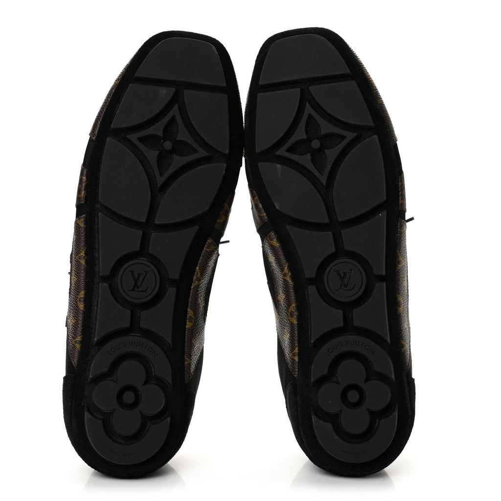 Louis Vuitton Monogram Calfskin Women's LV Sneakerina 41 Black