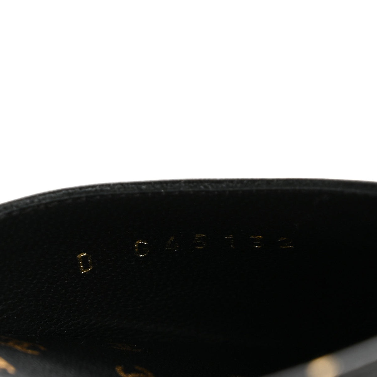 Chanel Lambskin Patent Calfskin Women's Cap Toe CC Slingbacks 36.5 Black Gold