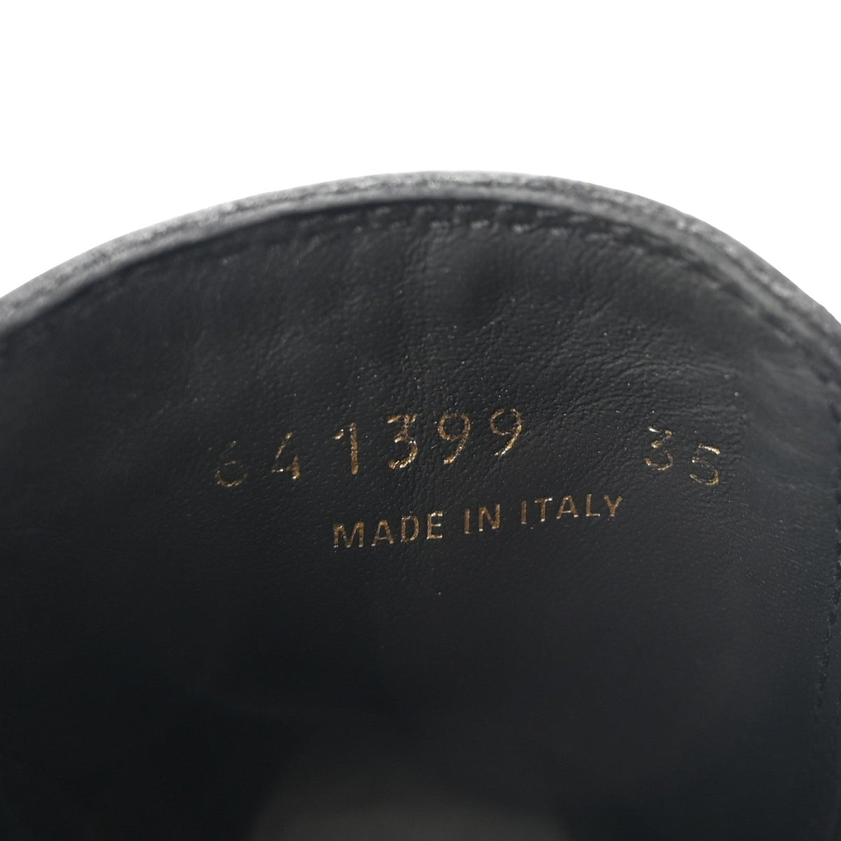 Balenciaga Smooth Calfskin Women's Tractor 20mm Chelsea Boots 35 Black