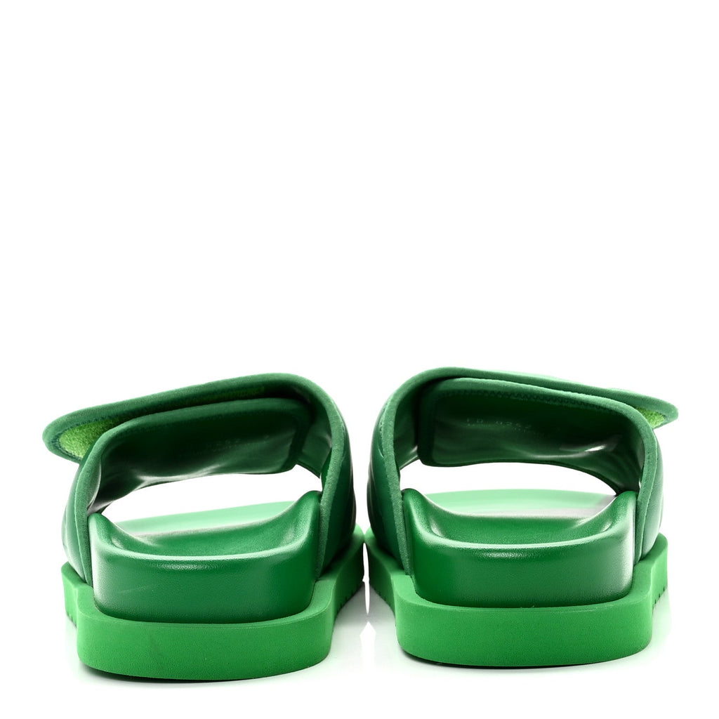 Louis Vuitton Technical Fabric Women's Pool Pillow Comfort Mules 41 Green