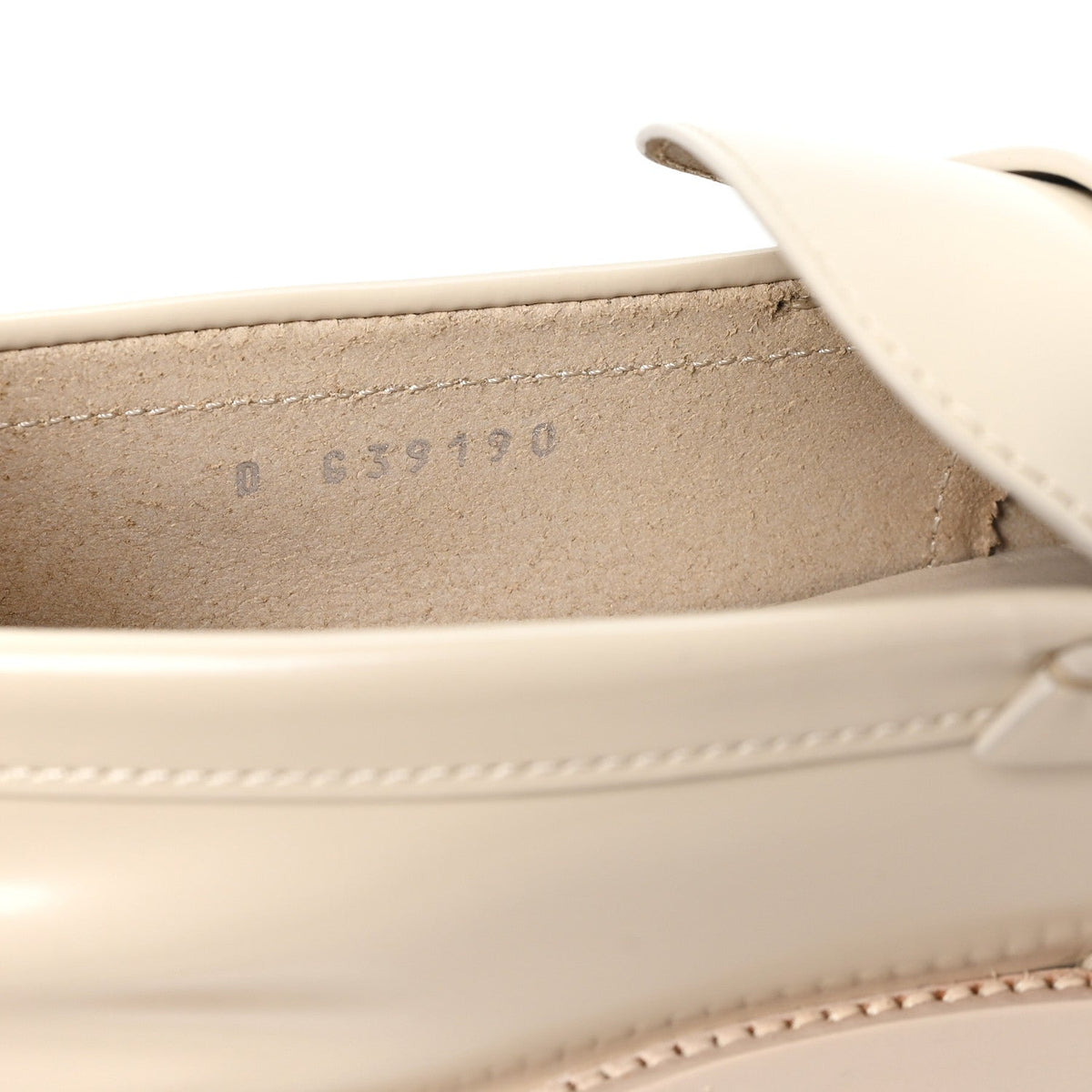 Chanel Shiny Calfskin Logo Women's Loafers