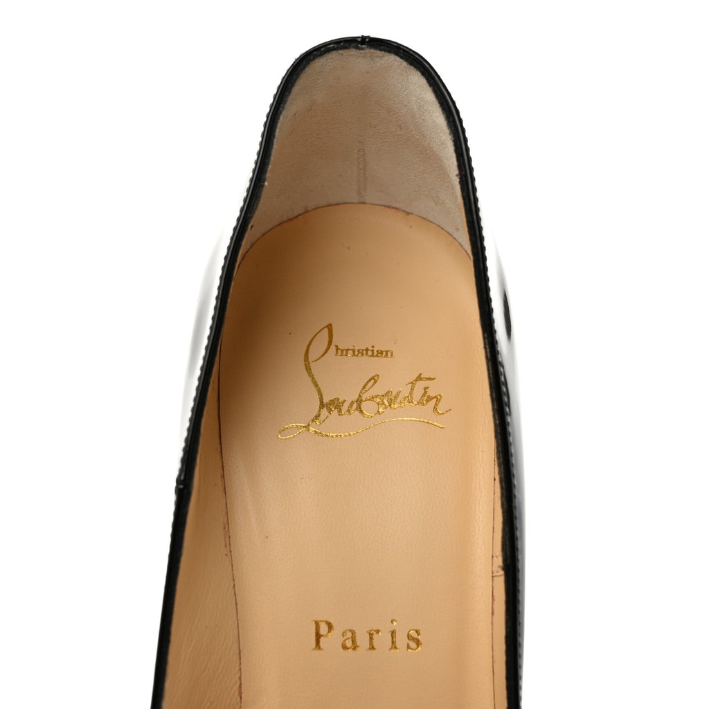 Christian Louboutin Patent Women's So Kate 120 Pumps 36 Black