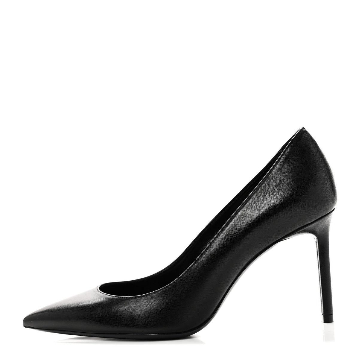Saint Laurent Calfskin Women's Anja 85 Pumps 36 Manto Naturale