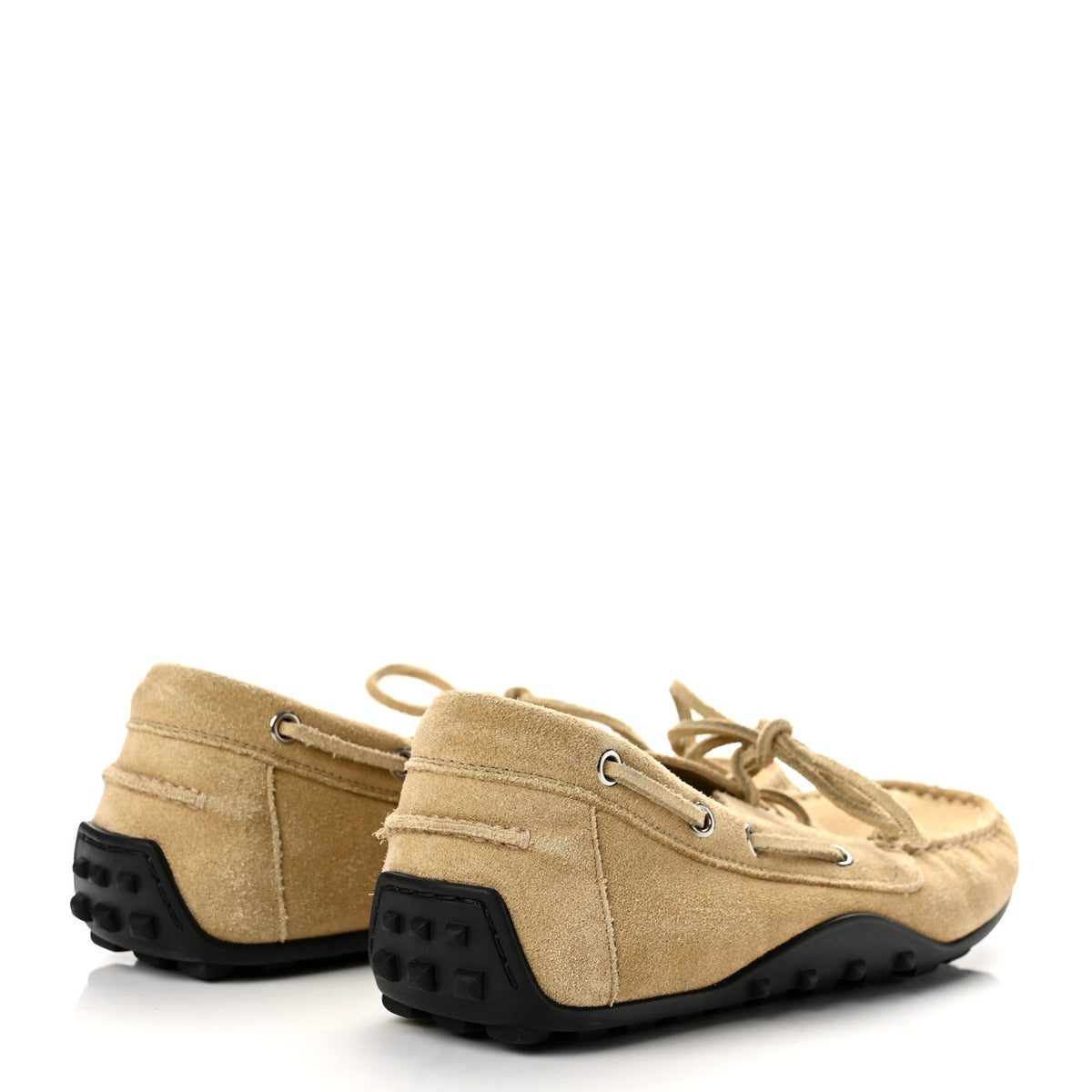 Hermes Suede Calfskin Member Lazy Women's Loafers