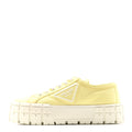 Prada Re-Nylon Women's Logo Double Wheel Sneakers 38 Narciso