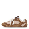 Miu Miu x New Balance Calfskin Women's 530 SL Sneakers 37 Cinnamon Travertine Gray