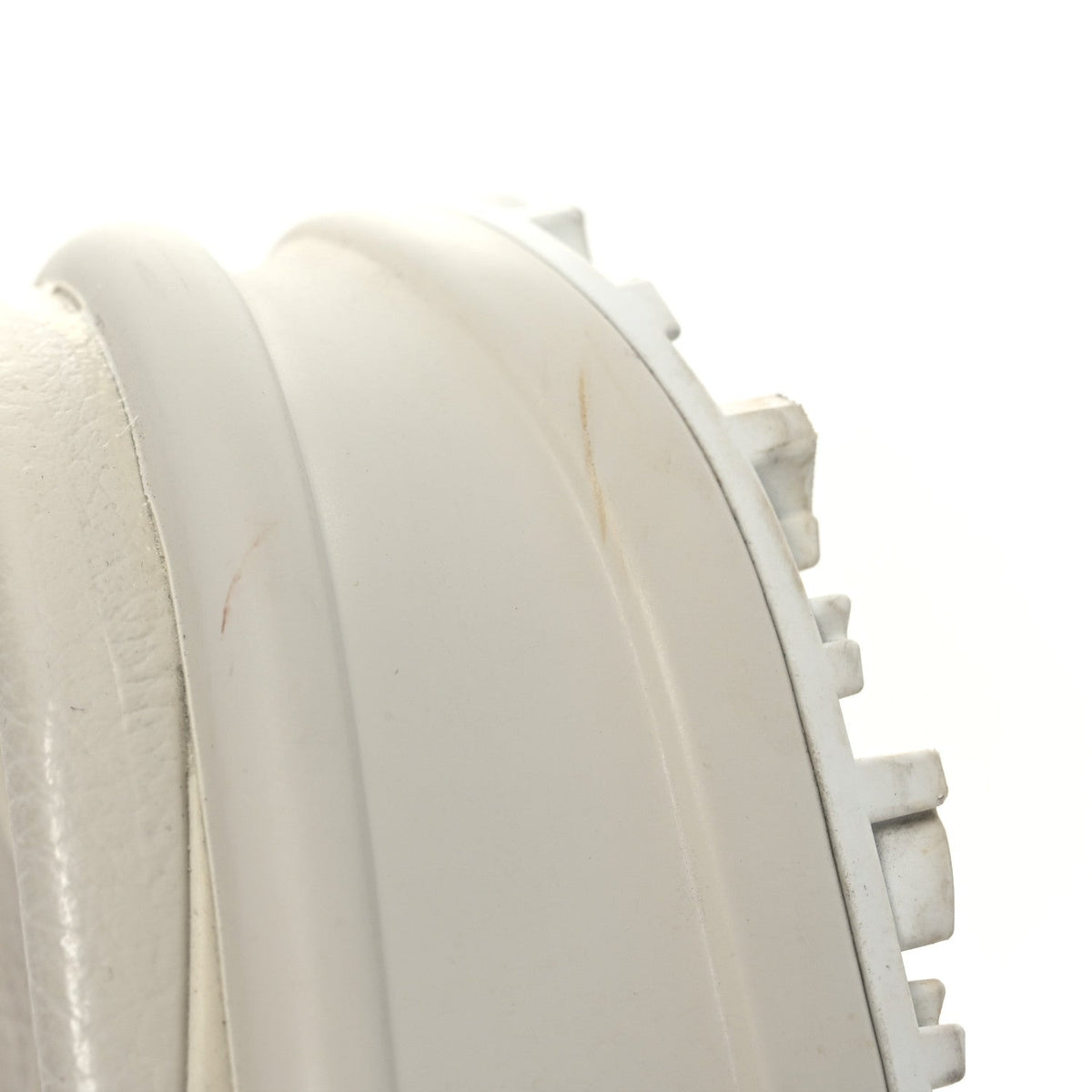 Gucci Rubber Women's Interlocking G Platform 42mm Slide Sandals 40 Off White