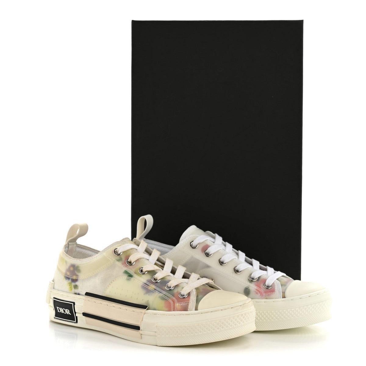 Dior Technical Canvas Floral B23 Women's Sneakers Multicolor