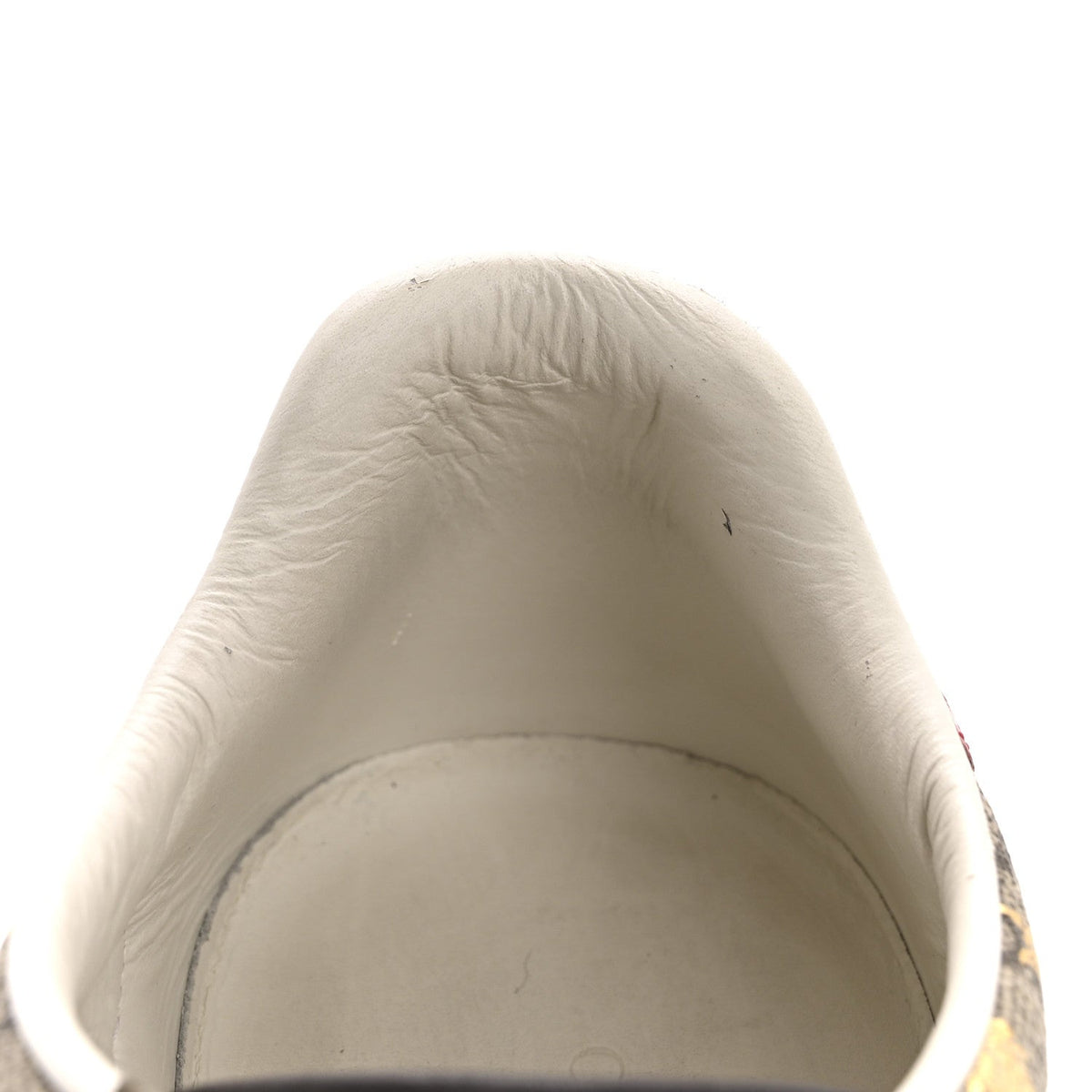 Gucci GG Supreme Canvas Women's Bees Ayers Web Ace Sneakers 37.5 Beige