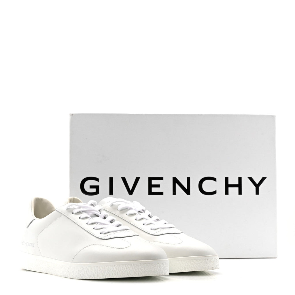 Givenchy Calfskin Women's Urban Street Town Sneakers 43 White