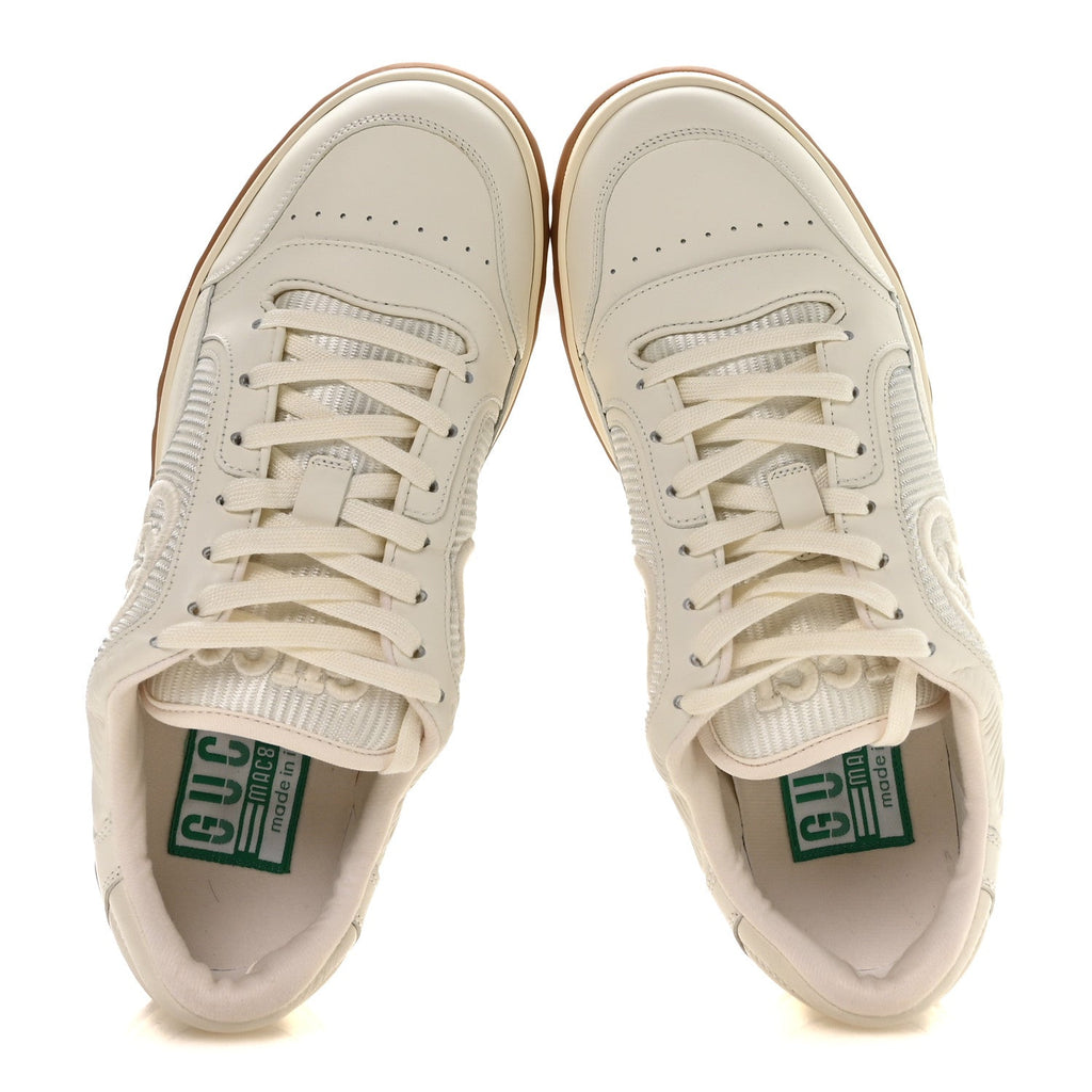 Gucci Dali Soft Calfskin Men's Mac80 Sneakers 6.5 Off White