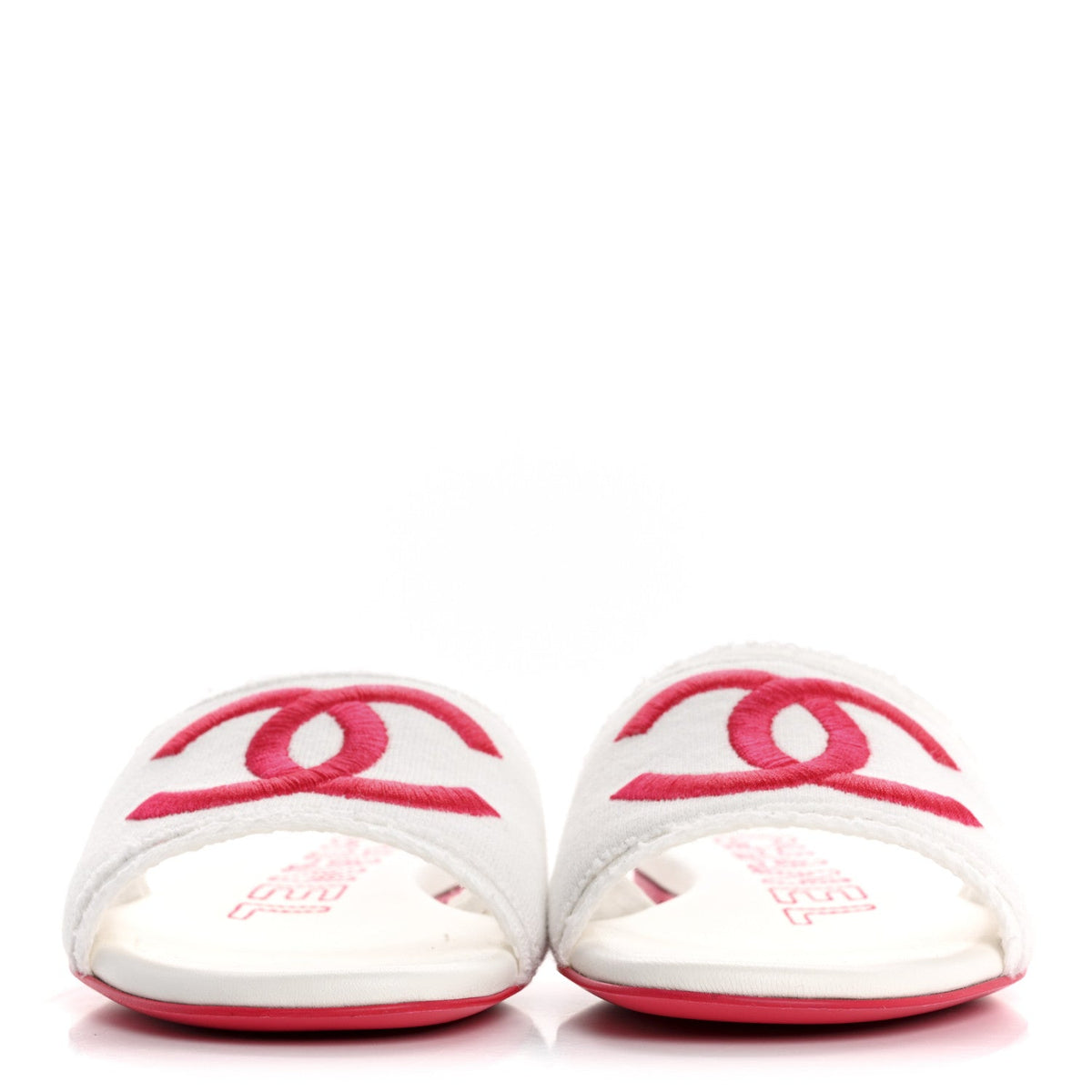 Chanel Jersey Knit CC Women's Mules