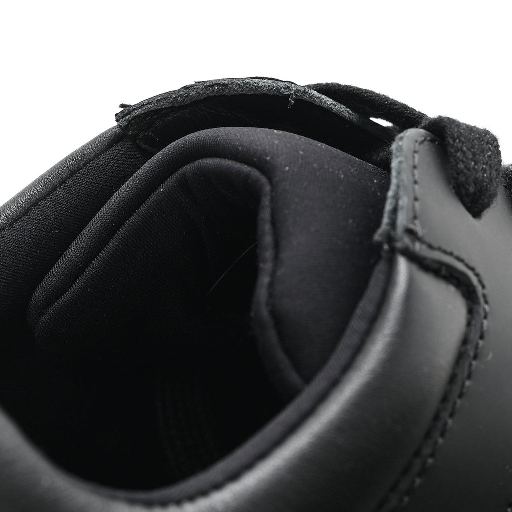 Chanel Calfskin Lambskin Women's CC Uniform Sneakers 41 Black