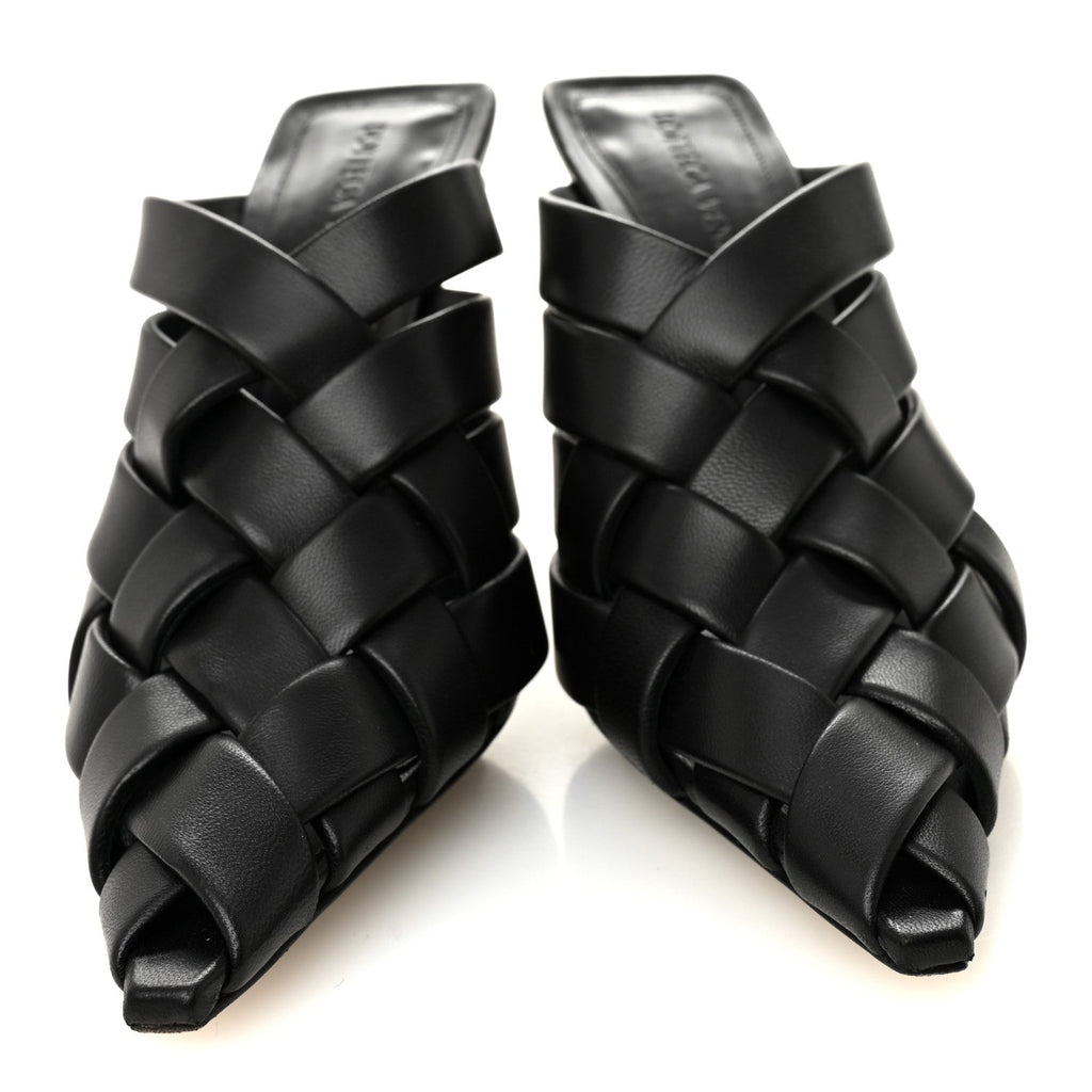 Bottega Veneta Nappa Women's Lagoon Alfie Pumps 35 Black