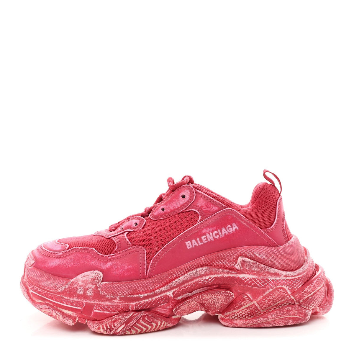 Balenciaga Triple S Fabric and Mesh Women's Shoes
