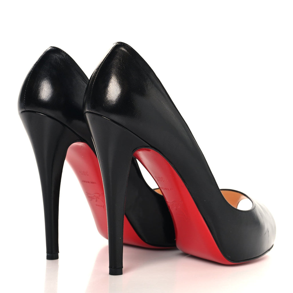 Christian Louboutin Kid Joli Dune 120 Women's Pumps Black