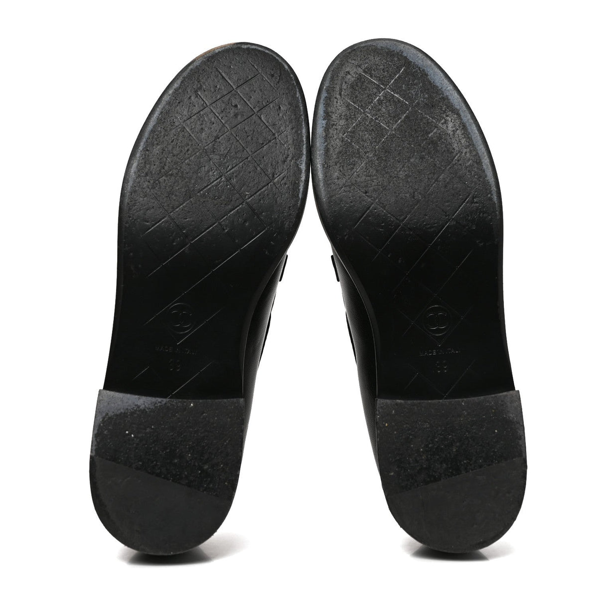 Chanel Lambskin Quilted CC Turnlock Women's Loafers