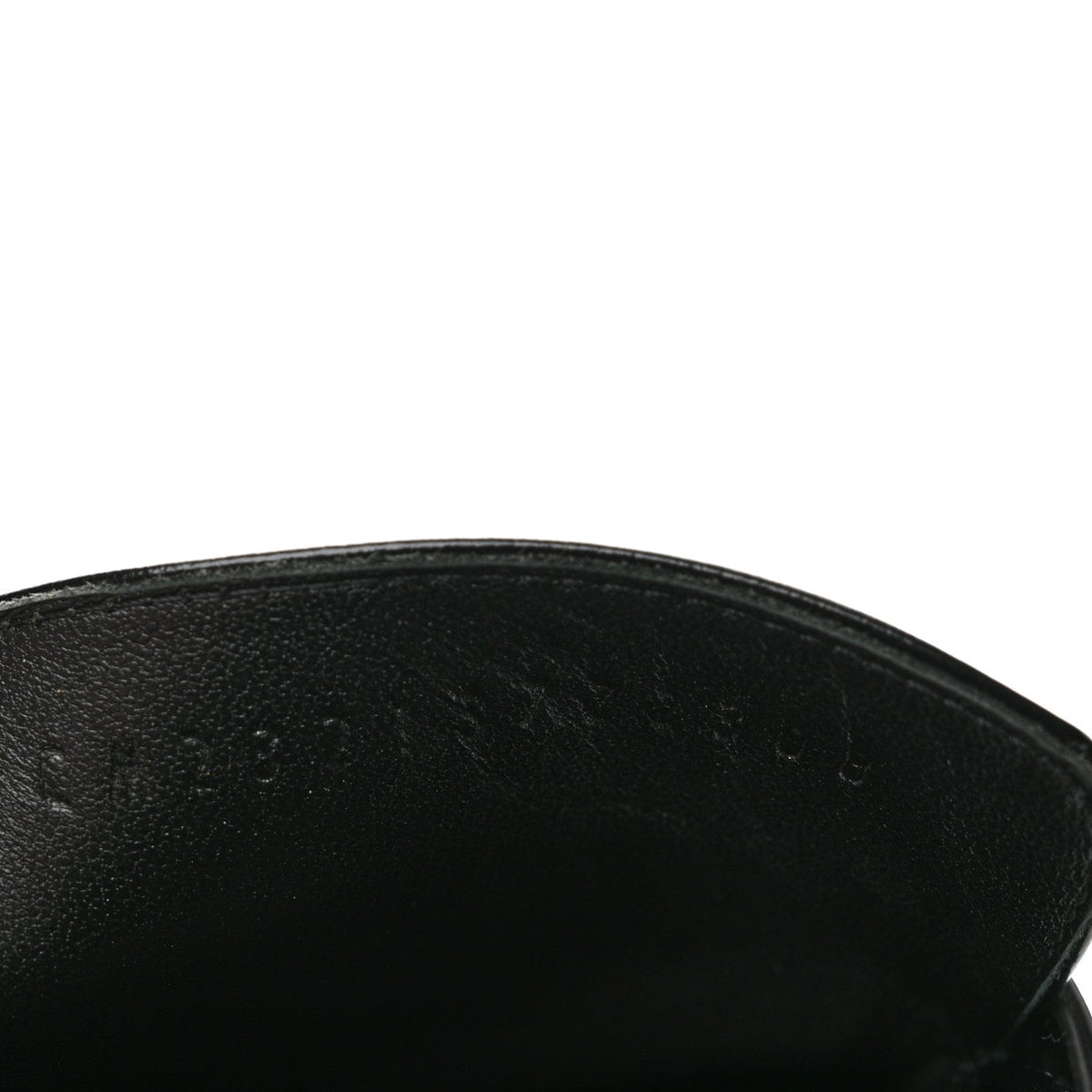 Hermès Glazed Calfskin Faubourg Women's Loafers Black
