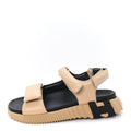 Hermes Lambskin Women's Junior Sandals 38 Beige Albinos
