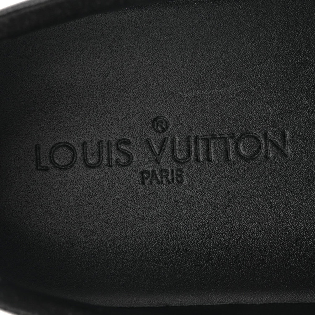 Louis Vuitton Calfskin Men's Cosmos Sneakers 8 Black