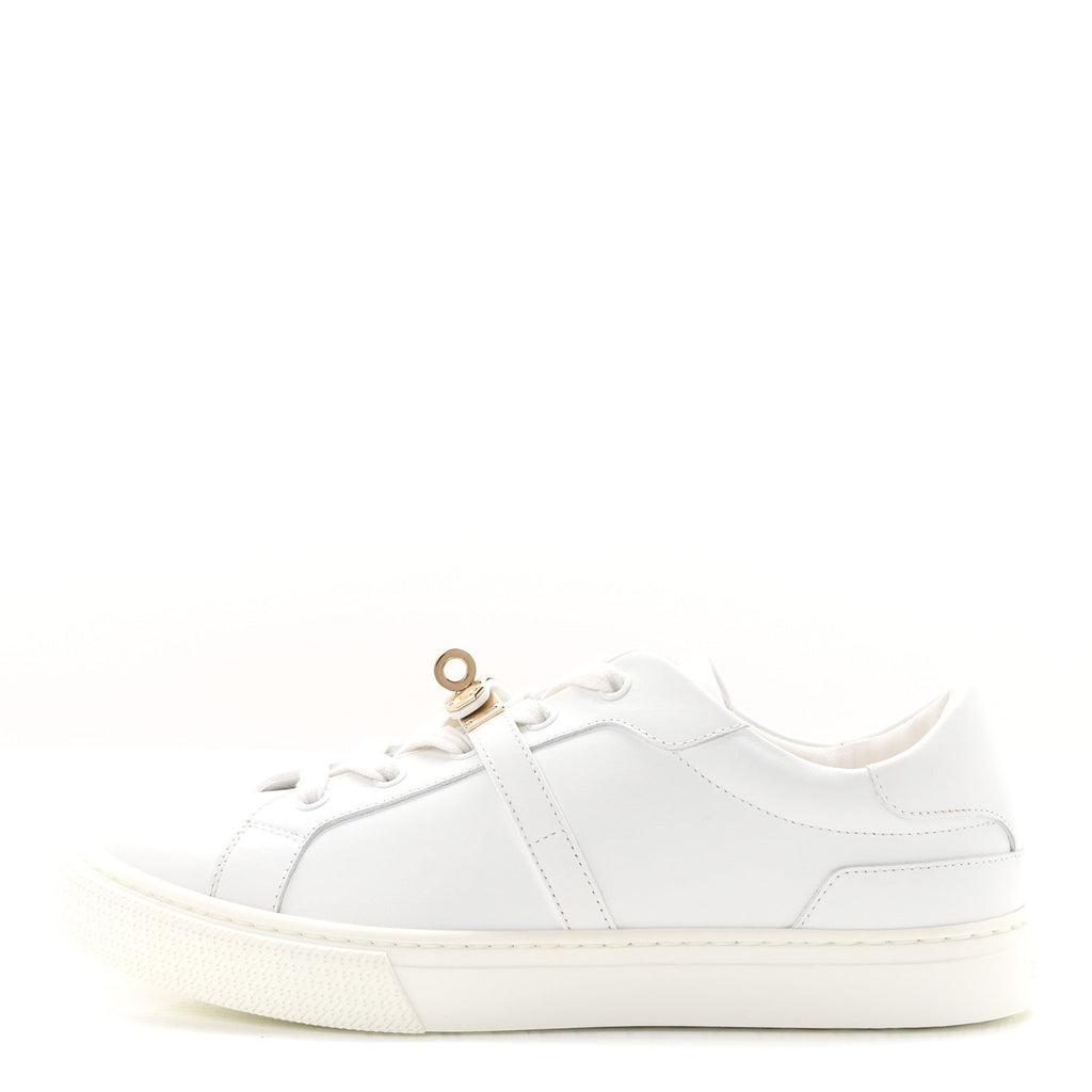 Hermes Calfskin Women's Day Sneakers White
