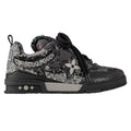 LV Skate Sneaker Black Swarovskiâ„¢ Crystals