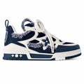 LV Skate Sneaker Marine White