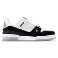 LV Trainer Sneaker Black White