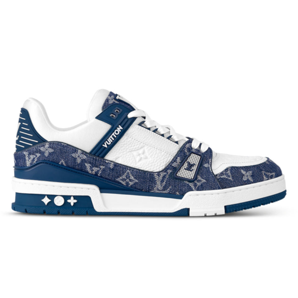 Louis Vuitton LV Trainer Sneaker ‘Denim Monogram Blue’