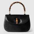 Women's Medium Bamboo 1947 Bag With Full Grain Leather And Bamboo Handle