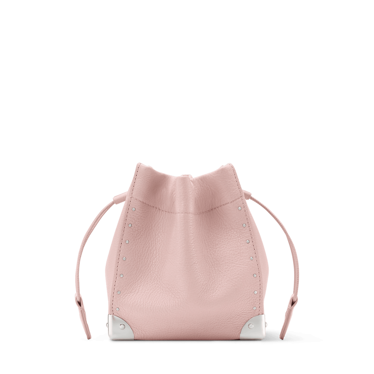 Nano Noé Trunk Calfskin Rose Petal Silver-Toned Hardware