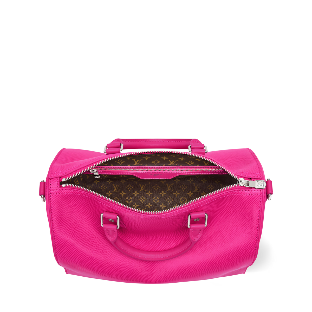 Speedy Soft 30 Epi Leather Rose Miami Silver-Toned Hardware