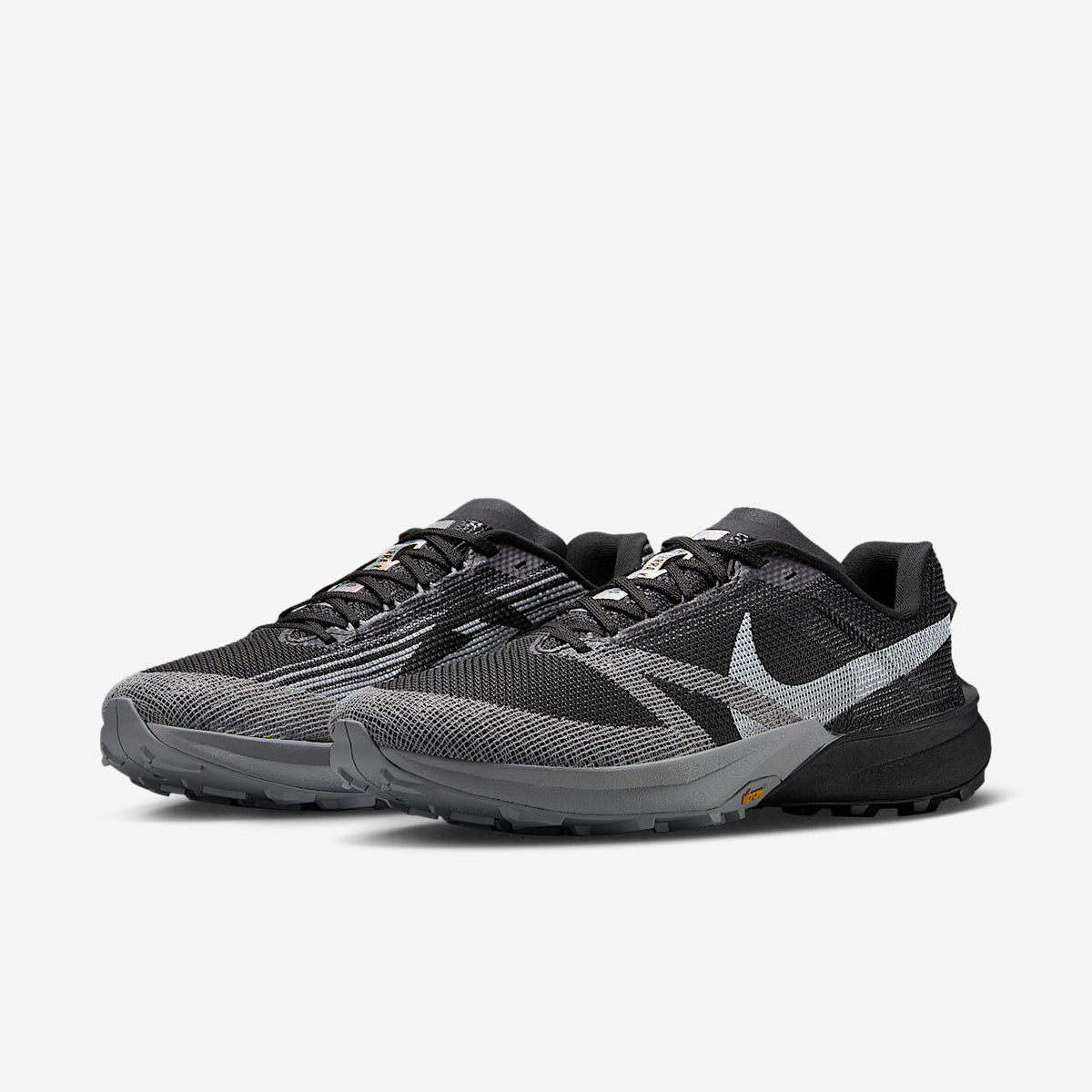 Unisex Kiger 10 Trail Running Shoes Black/White/Cool Grey/White