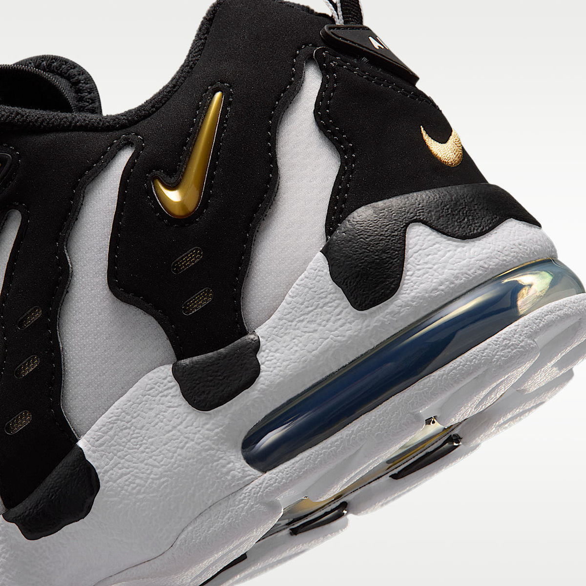 Air DT Max '96 Low Men's Shoes Black/White/Metallic Gold