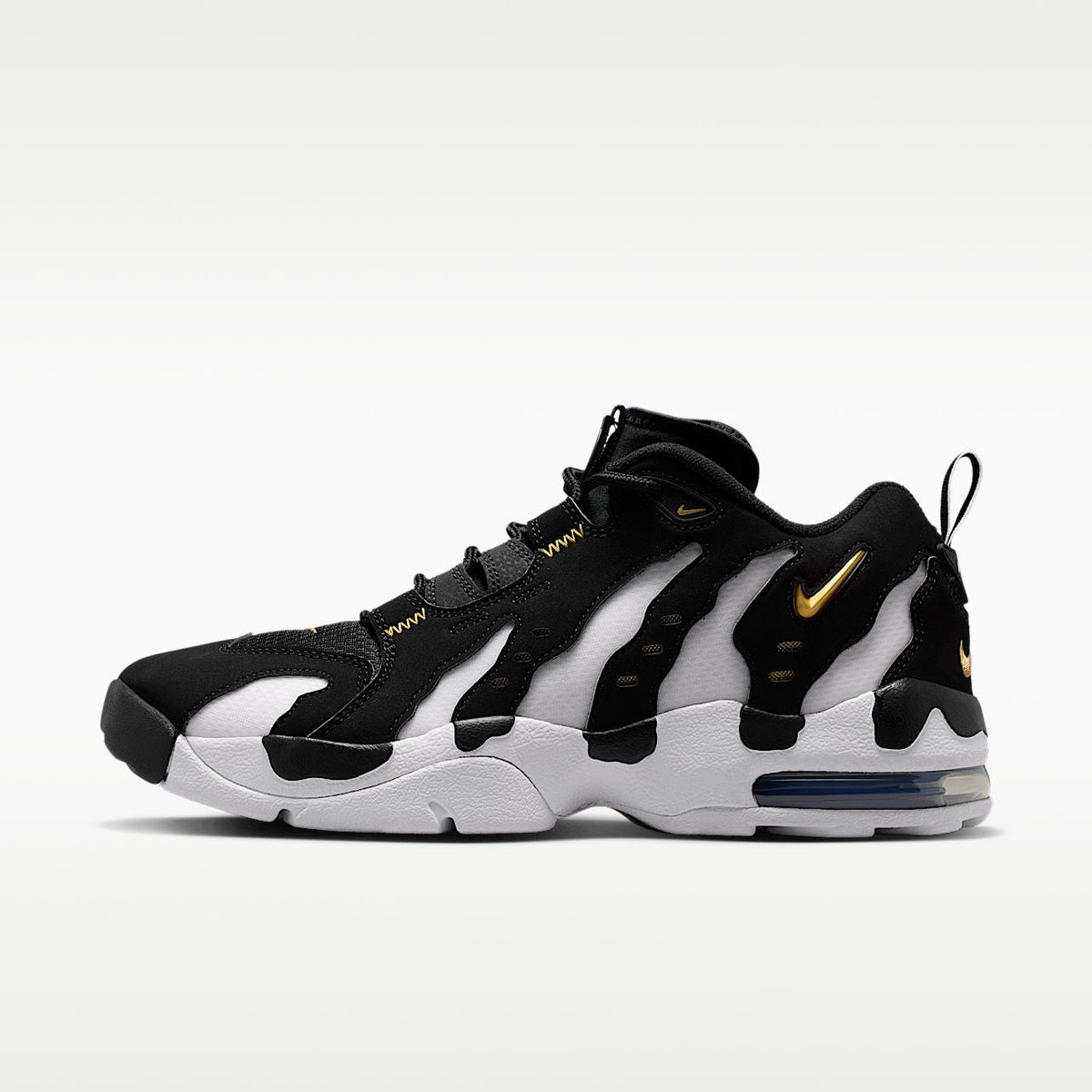 Air DT Max '96 Low Men's Shoes Black/White/Metallic Gold