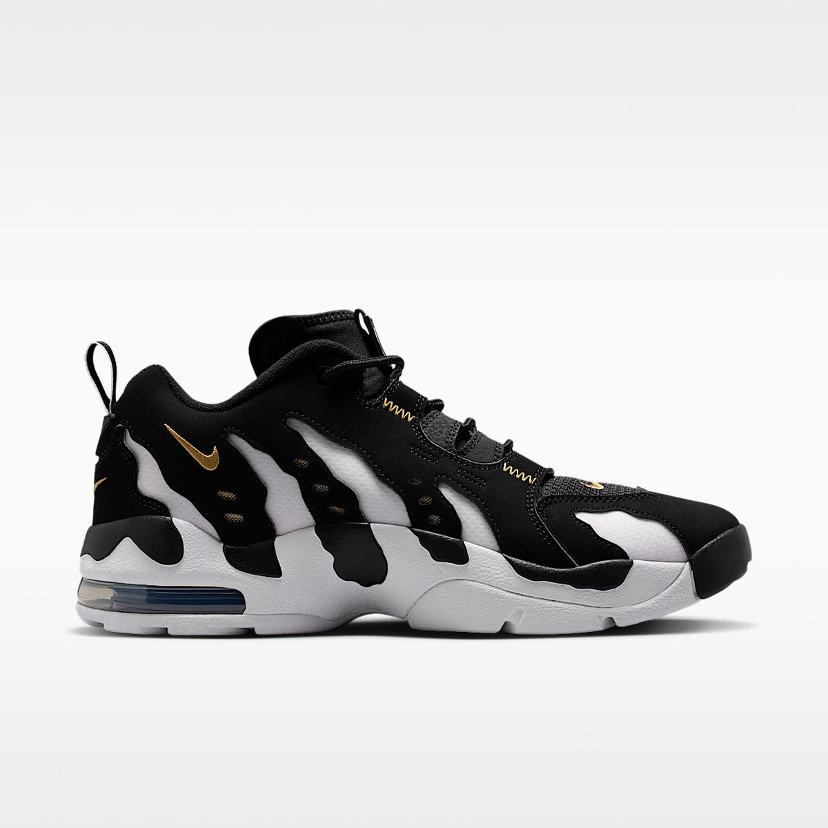 Air DT Max '96 Low Men's Shoes Black/White/Metallic Gold