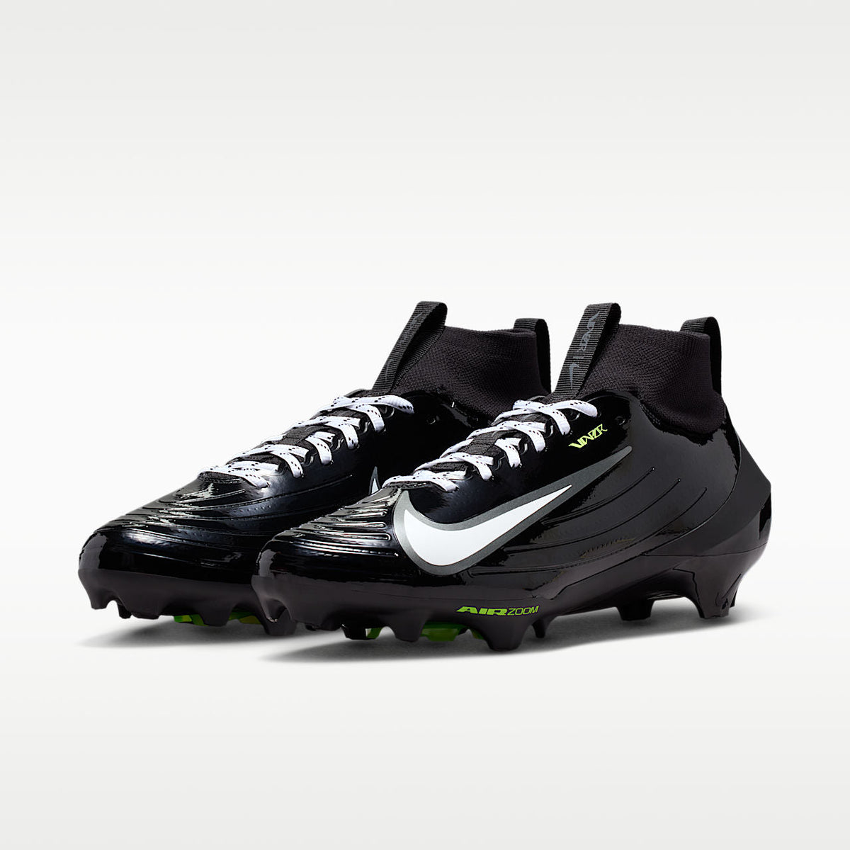 Vapor Pro 1 Football Cleats Black Volt Ice Anthracite