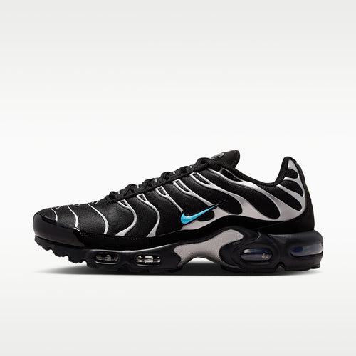 Air Max Plus Premium Men's Shoes, Black/Chrome/Gamma Blue