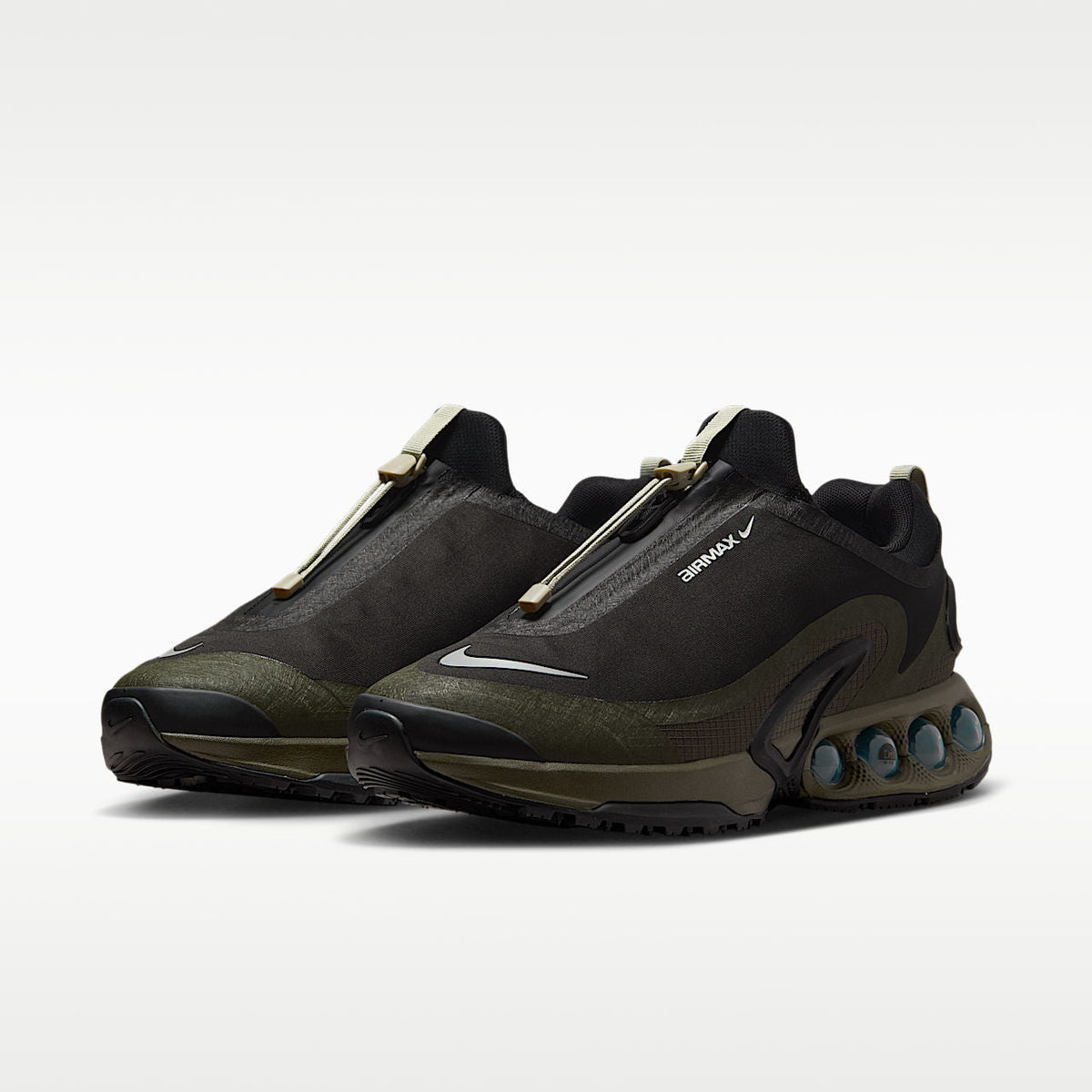 Air Max Dn Roam Men's Shoes Black/Cargo Khaki/Stone/Metallic Silver