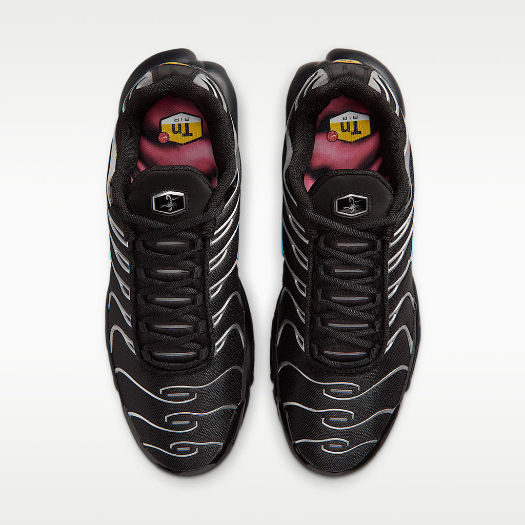 Air Max Plus Premium Men's Shoes, Black/Chrome/Gamma Blue