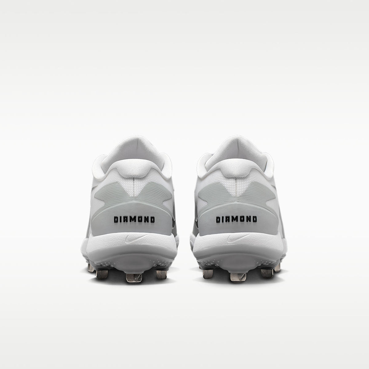 Diamond Standout MTL Baseball Cleats Wolf Grey White Black