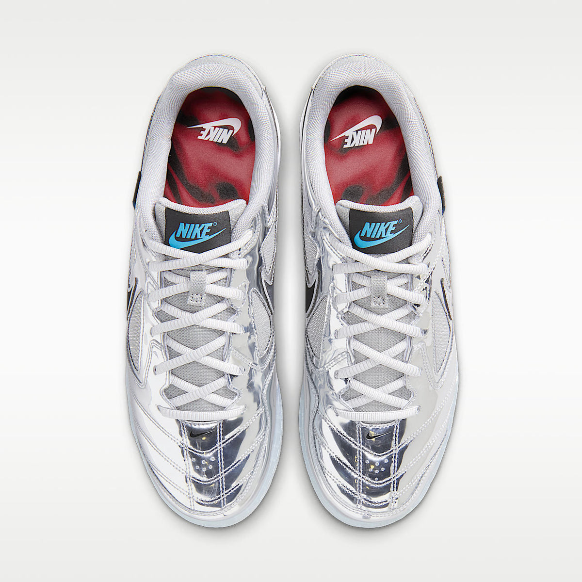 Gato LV8 Men's Shoes Metallic Overlays Chrome/Gamma Blue/Ice/Black